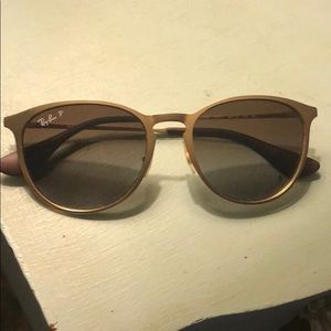 Ray-Ban Matte Gold Sunglasses